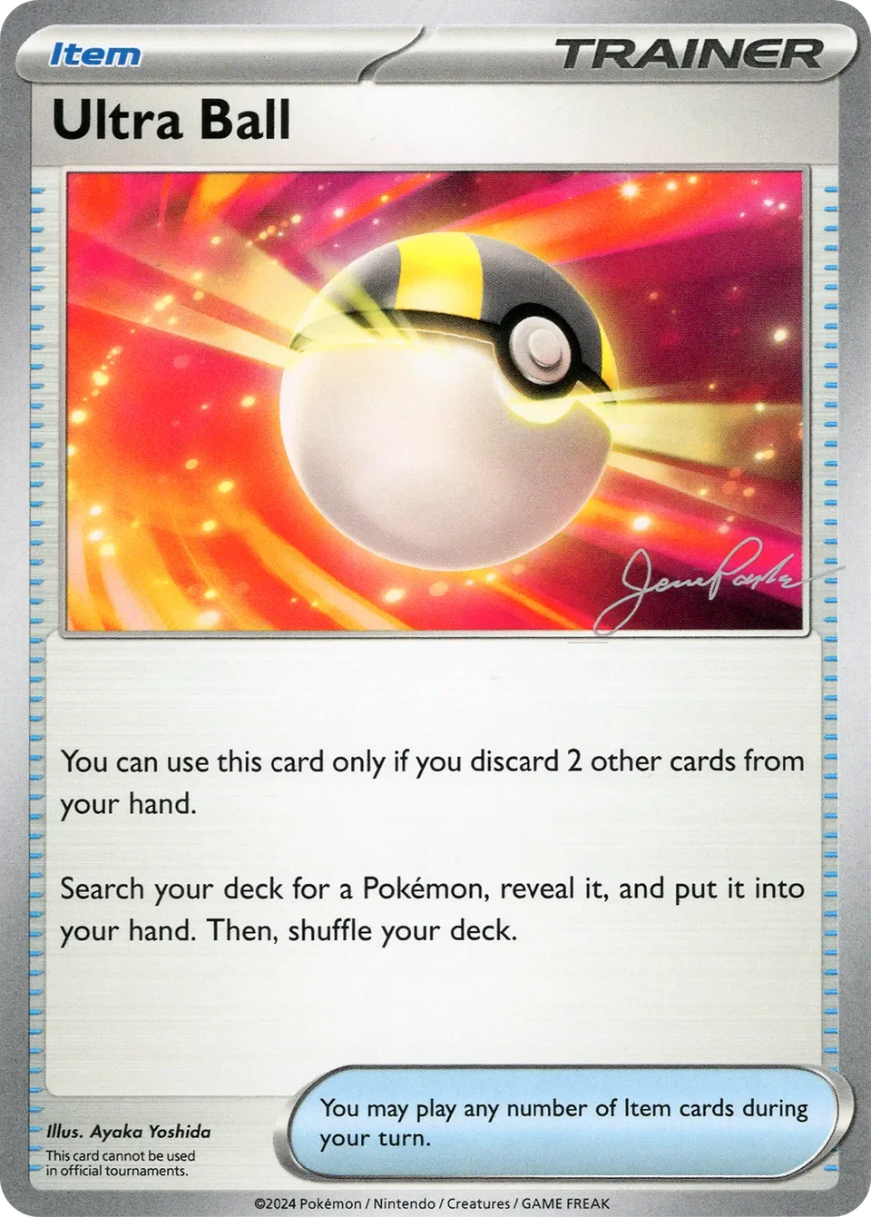 Ultra Ball 「WC_DECK_2024_THE_DON No. 018」「EN」